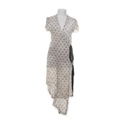 Strandklänning (Vit, Grå) från Non Sense Viskos