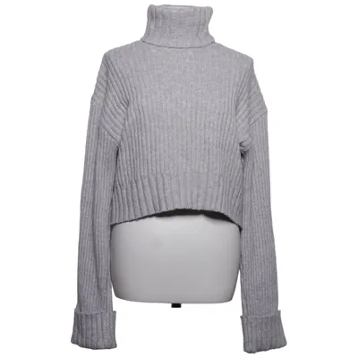 Polotröja (Grå) från FB Sister Knitwear Akryl, Polyester, Ull