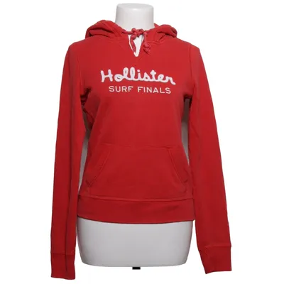 Hoodie (Red) from Hollister Cotton, Polyester