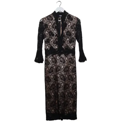 Robe de soirée (Noir, Beige) de Barbara Schwarzer Polyamide, Viscose