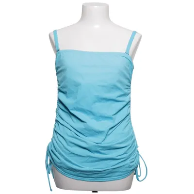 T-shirt de natation (Bleu) de Lands' End Élasthane, Polyamide