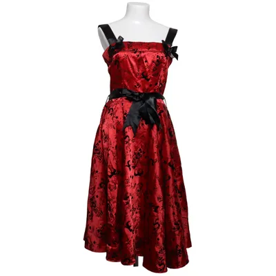 Jurk (Rood, Zwart) van Hell Bunny Polyester