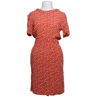 Dress (Red, White) from Ganni Viscose