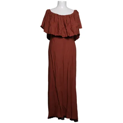 Maxi jurk (Rood) van Zara Linnen, Viscose