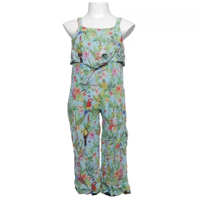 Jumpsuit (Turquoise, Meerkleurig) van Emma Jayne x H&M Viscose