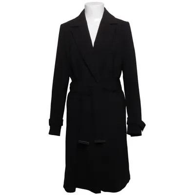 Manteau (Noir) de H&M Modern Classic Polyester, Viscose