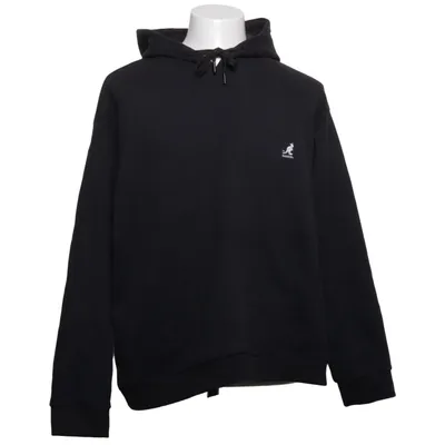 Hoodie (Black) from Kangol Organic cotton, Recycled polyester
