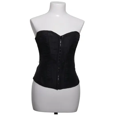 Corset (Black) from Miso Cotton, Polyamide, Polyester