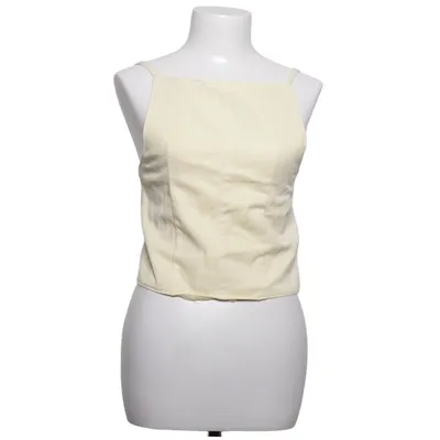 Crop top (Jaune) de White Fox Coton