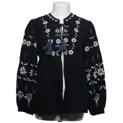 Blouse (Zwart, Meerkleurig) van Zara Katoen