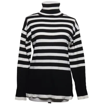 Turtleneck (Sort, Hvid) fra Blue Motion Kashmir, Bomuld