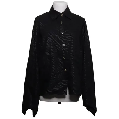 Shirt (Black) from Ghospell Polyamide, Polyester, Viscose