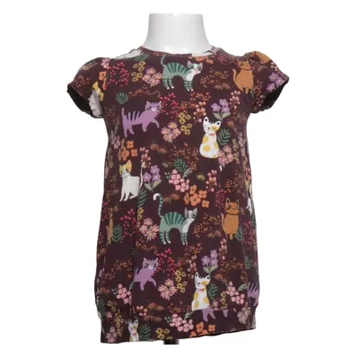 Dress (Brown, Multicolored) from Lindex Kids Cotton, Elastane
