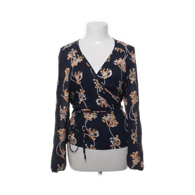 Wrap blouse (Blue, Multicolored) from Rodebjer Viscose