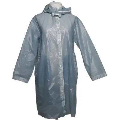 Manteau imperméable (Bleu) de Zara Basic Polyuréthane