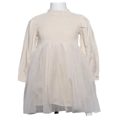 Dress (Beige) from Donsje Cotton, Linen, Polyester, Silk