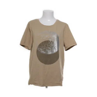 T-shirt (Beige) from Freequent Cotton, Elastane