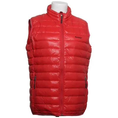 Outer vest (Red) from Tuxer Down, Feather, Polyamide