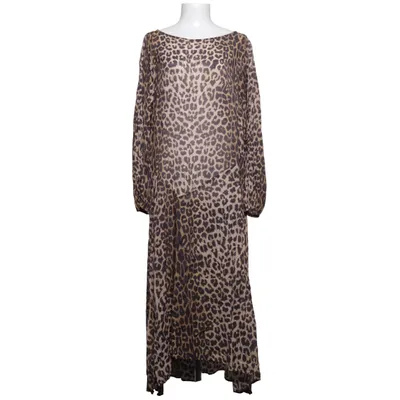 Långklänning (Brun, Svart, Beige) från Allsaints Polyamid, Viskos