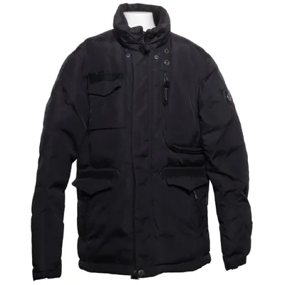 Dunjacka (Grå) från Hollies Bomull, Dun, Fjädrar, Päls, Polyamid, Polyester