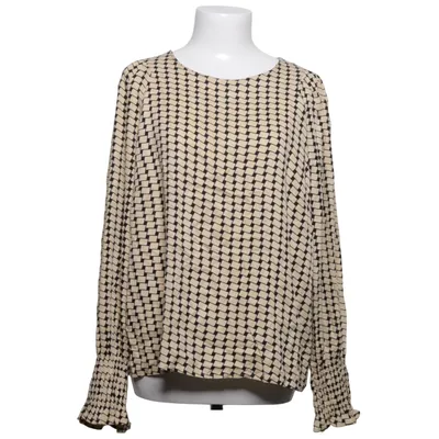 Bluse (Beige, Sort) fra Peppercorn