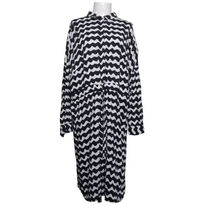 Skjortekjole (Sort, Hvid) fra Rainbow Viscose