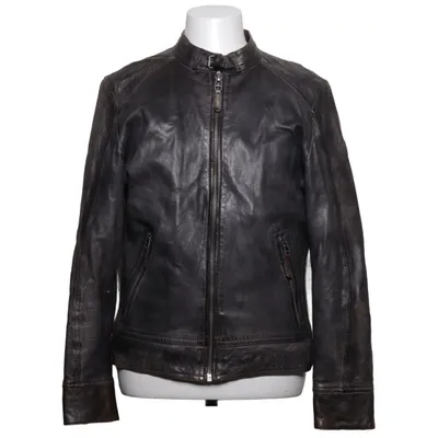 Lederjacke (Braun) von Gipsy Baumwolle, Leder, Polyester