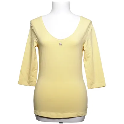 Haut (Jaune) de Yorn Coton, Élasthane