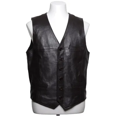 Leather vest (Brown) from Patino Leather