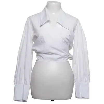 Wikkelblouse (Wit) van Flamant Rose
