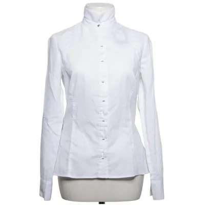 Chemise (Blanc) de Quiosque Coton, Élasthane, Polyester