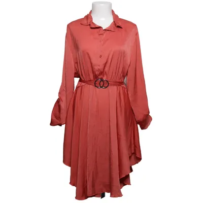 Skjortklänning (Orange) från Blind Date Polyester
