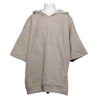 Kortärmad huvtröja (Beige) från Urban Streetwear Bomull, Polyester