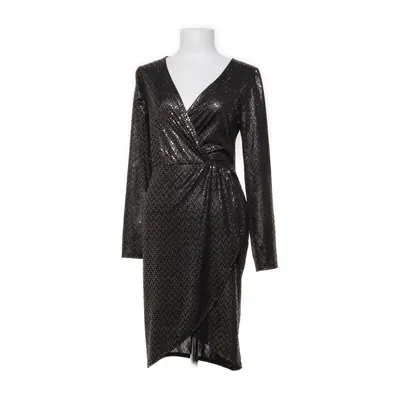 Cocktailjurk (Zwart, Goud) van Dorothy Perkins Elastaan, Polyester