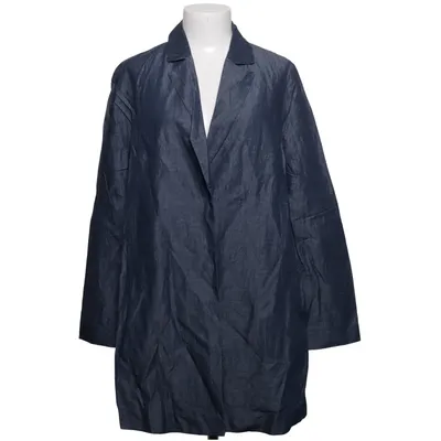 Blazer (Bleu) de René Lezard Acétate, Coton, Lin, Polyester