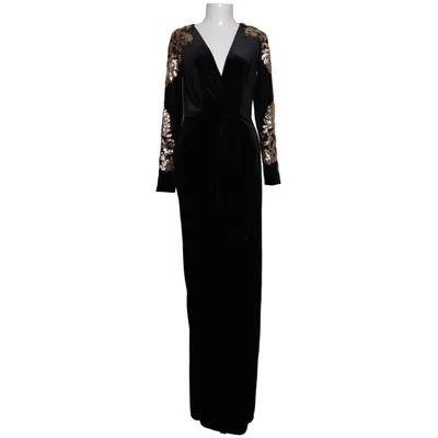 Avondjurk (Zwart, Goud) van NLY Eve Elastaan, Polyester