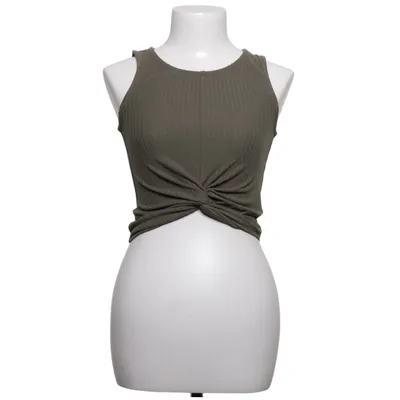 Crop top (Vert) de Pigalle Élasthane, Polyester, Viscose