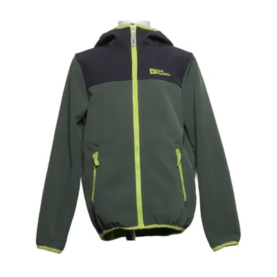 Softshell jacket (Green, Gray) from Jack Wolfskin Elastane, Polyester