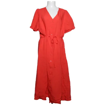Maxikjole (Rød) fra XLNT by KappAhl Linned, Viscose