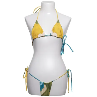 Bikini (Jaune, Bleu, Multicolore) de Farai London Élasthane, Polyester