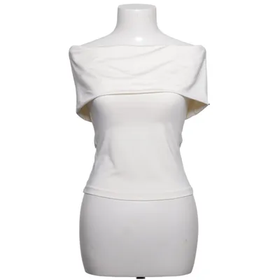 Top (Wit) van H&M Elastaan, Polyester