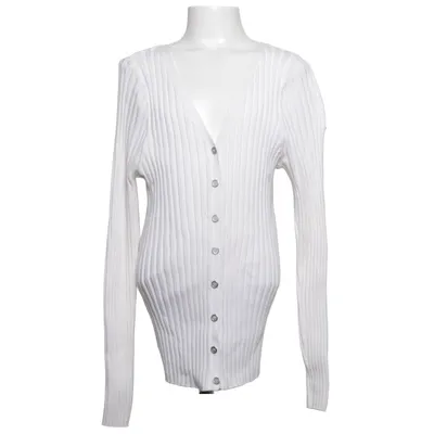 Cardigan (White) from Mint Velvet Cotton, Elastane, Modal, Polyamide