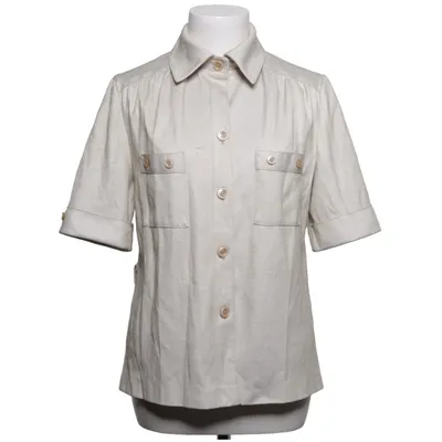 Korte mouwen shirt (Beige) van Finn Karelia Katoen, Polyester