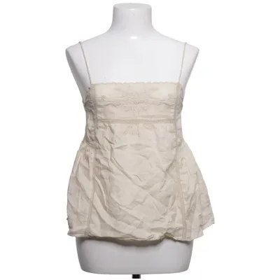 Top (Beige) from Zara Linen, Lyocell