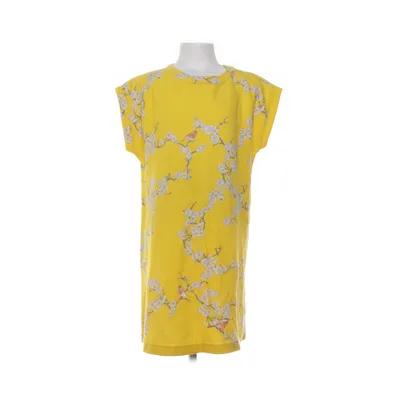 Klänning (Gul, Flerfärgad) från Zara Girls Bomull