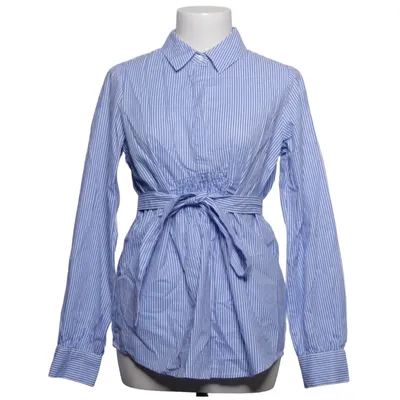 Chemise maternité (Bleu, Blanc) de Mamalicious Coton biologique