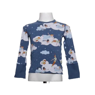 Lange mouwen shirt (Blauw, Meerkleurig) van Disney x Polarn O. Pyret Elastaan, Organisch katoen