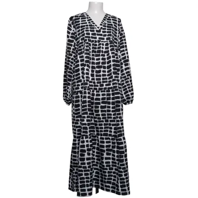 Robe longue (Noir, Blanc) de X&Z Coton, Polyester