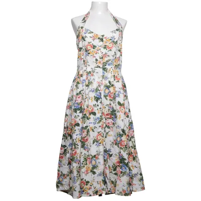 Dress (White, Multicolored) from H&M Cotton