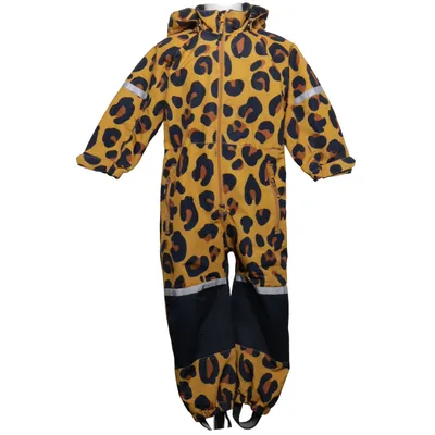 Outdoor overalls (Gul, Sort, Flerfarvet) fra Lindex Kids Polyester
